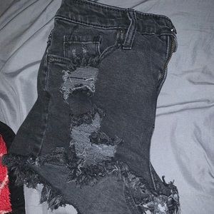 Mossimo high rise black shorts